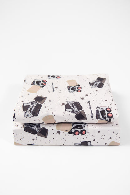 Skid Loader Full/Queen Bed Sheet Set