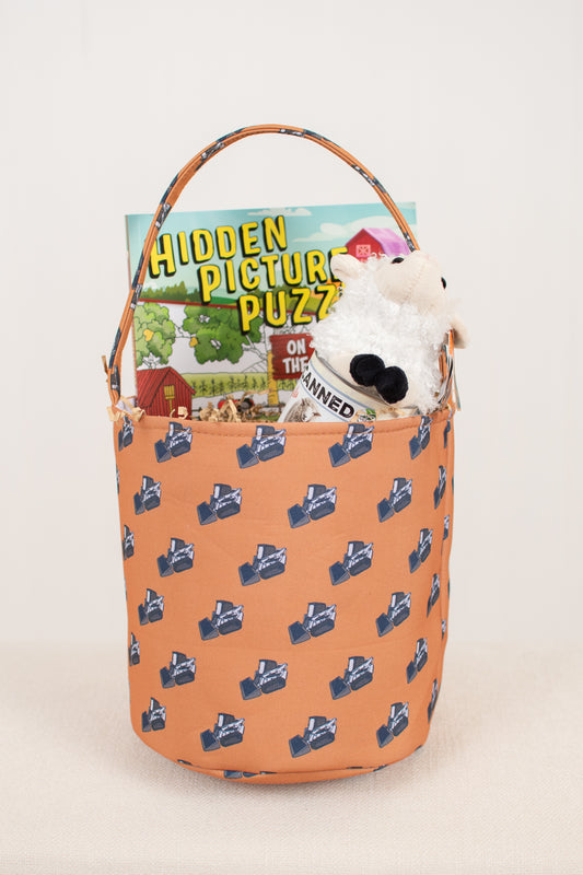 *PREORDER* Skid Loader Brown Easter Basket