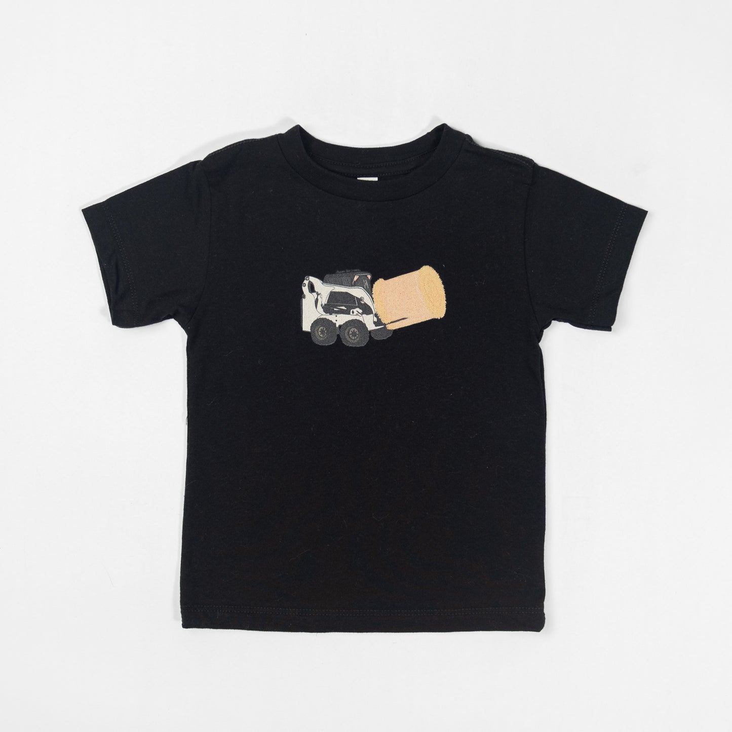 Skid Loader Black Toddler Tee