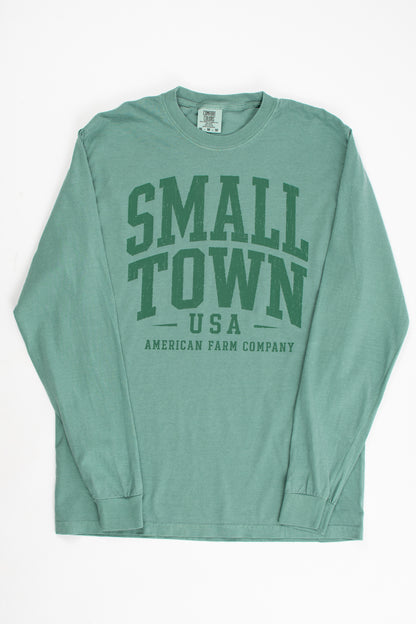 'Small Town USA' Adult Long Sleeve