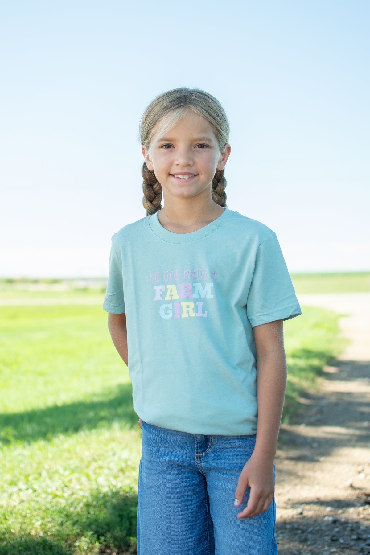 'So God Made a Farm Girl' Toddler/Youth T-Shirt