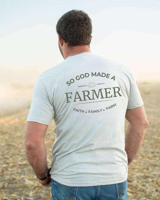 'So God Made a Farmer' Tee