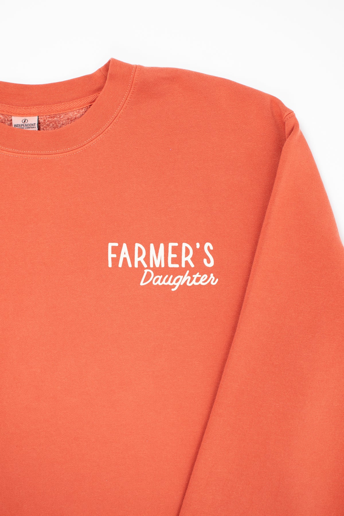 'So God Made a Farmer's Daughter' Adult Crewneck