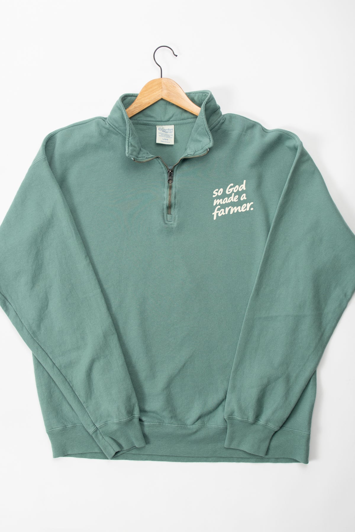'So God made a Farmer.' 1/4 Zip