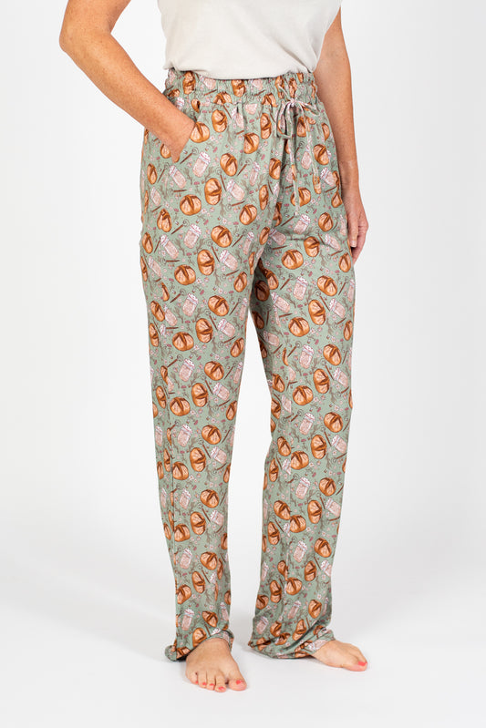 Sourdough Adult Bamboo Pajama Pants - Autumn Toned