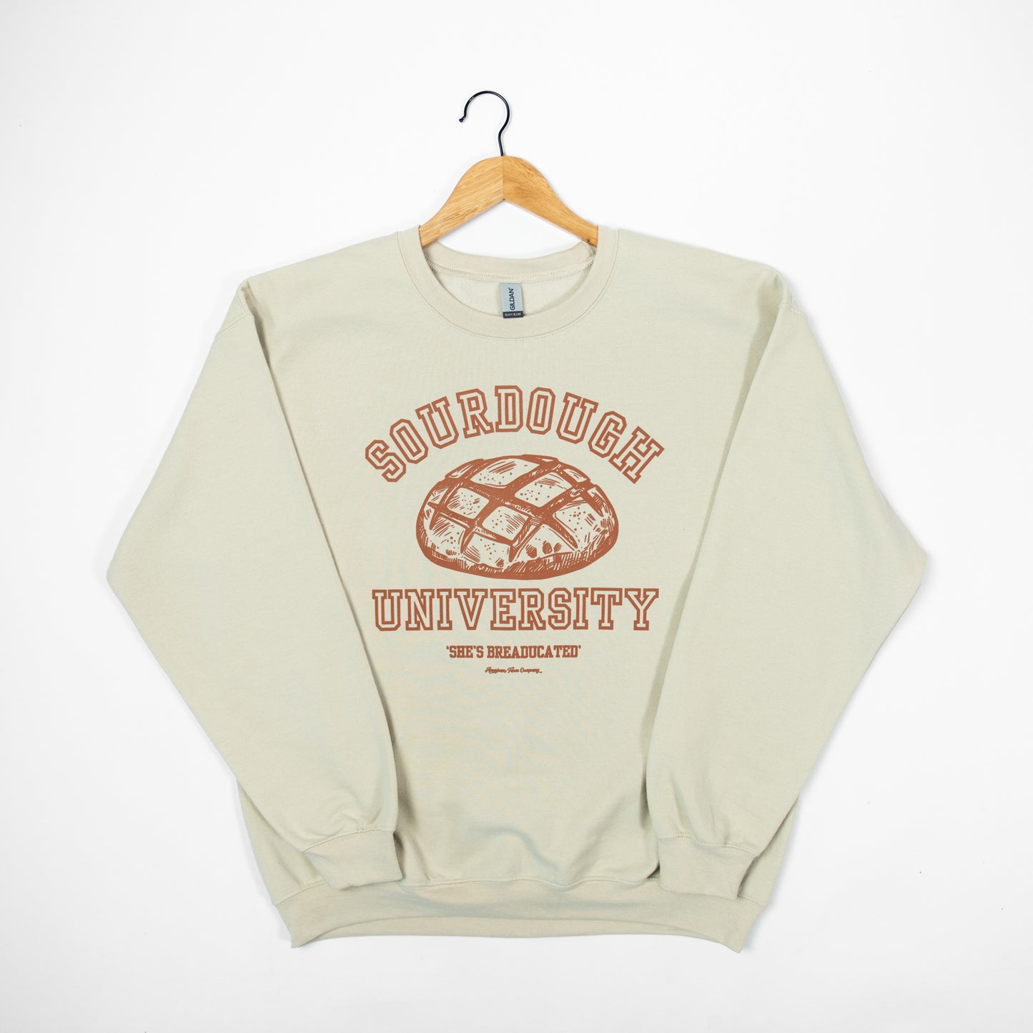 Sourdough University Tan Crewneck