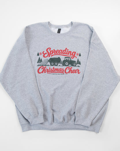 'Spreading Christmas Cheer' Adult Crewneck
