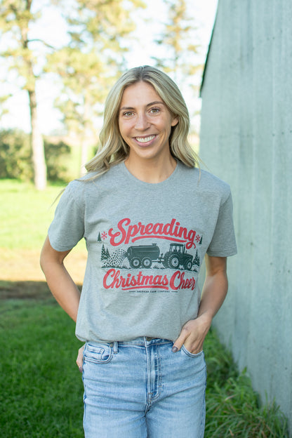 'Spreading Christmas Cheer' Adult T-Shirt