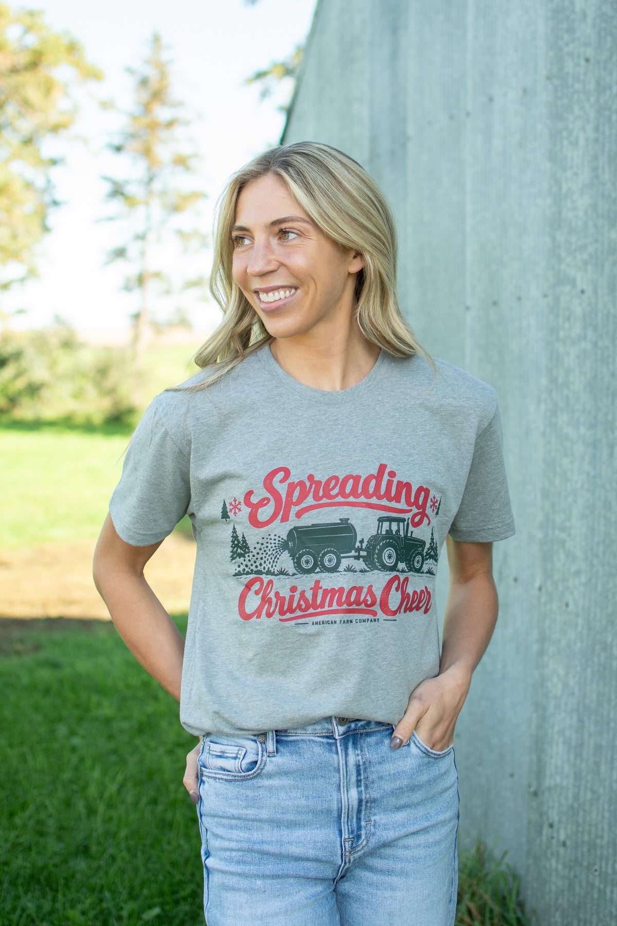 'Spreading Christmas Cheer' Adult T-Shirt