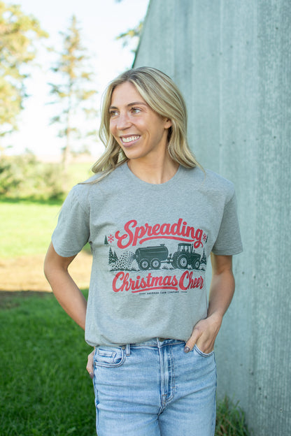 'Spreading Christmas Cheer' Adult T-Shirt