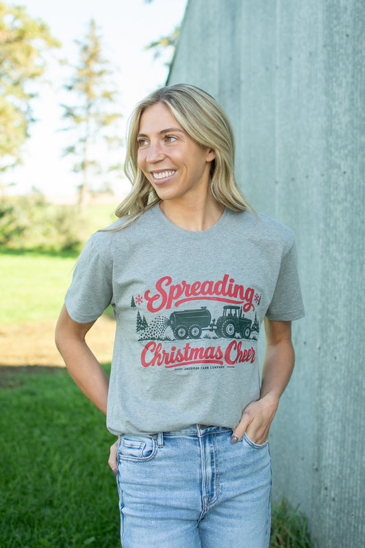 'Spreading Christmas Cheer' Adult T-Shirt