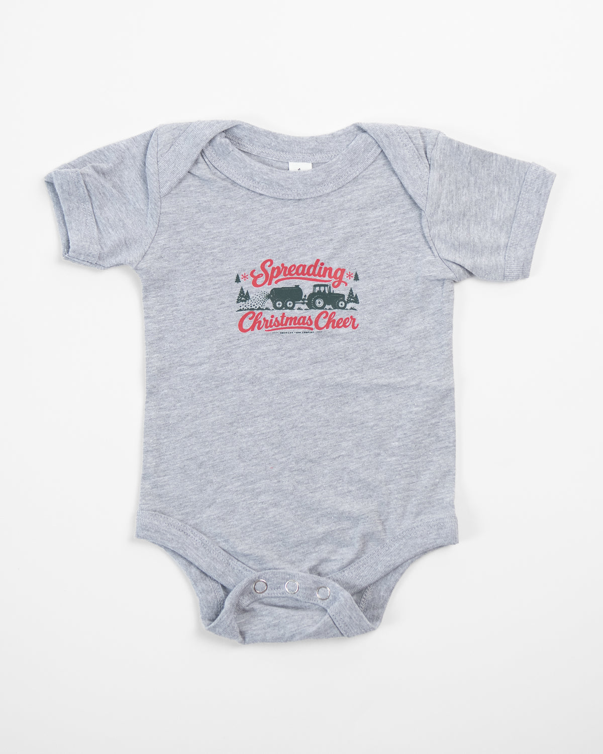 'Spreading Christmas Cheer' Baby Onesie