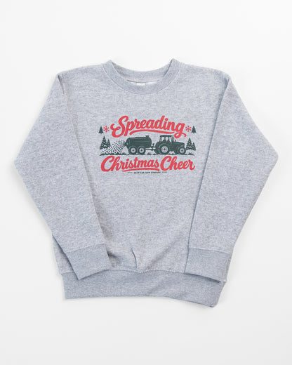 'Spreading Christmas Cheer' Toddler/Youth Crewneck