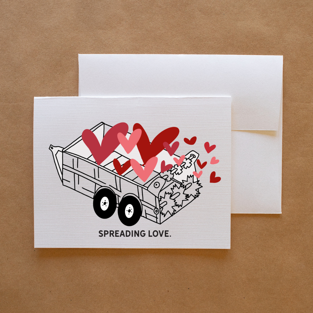 Spreading Love - Valentines Card