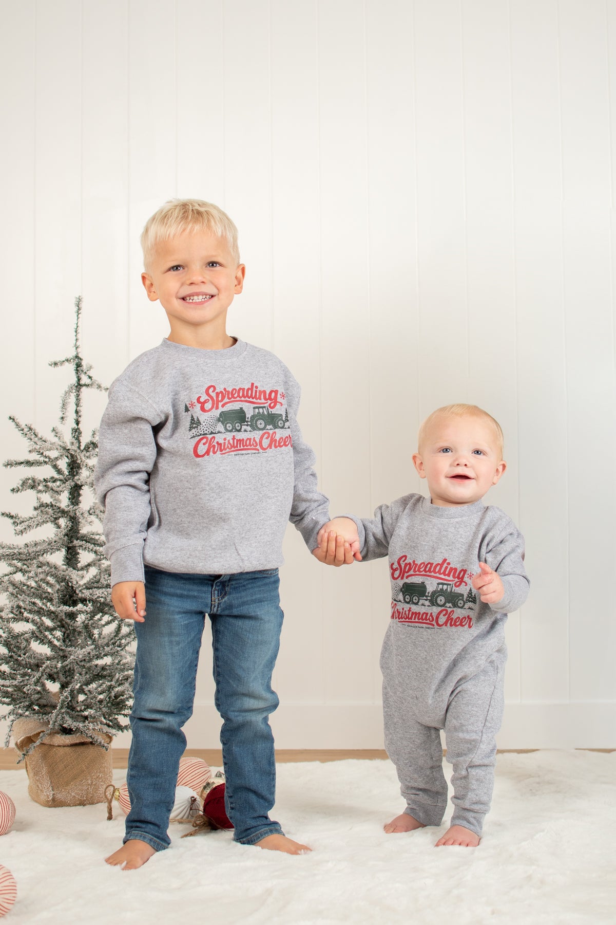 'Spreading Christmas Cheer' Toddler/Youth Crewneck