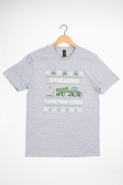 Spreading_Christmas_Cheer_Green_Tractor_Tee [M] [F] [KO]