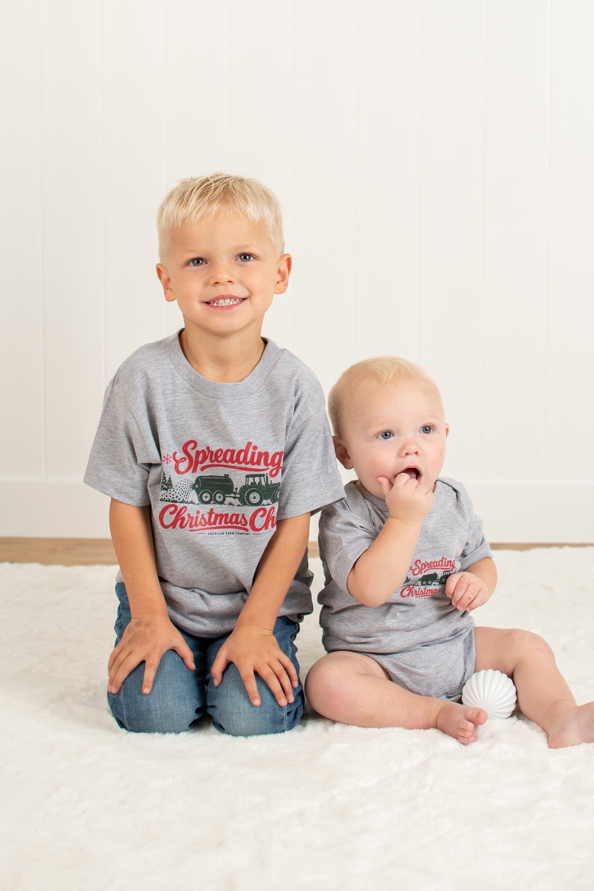 'Spreading Christmas Cheer' Baby Onesie