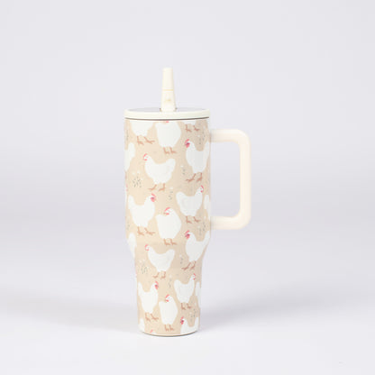 Spring Chicken 40oz Water Tank Tumbler