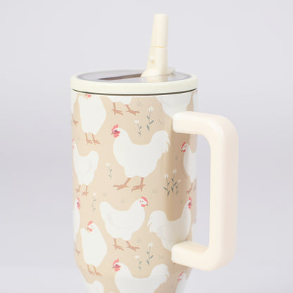 Spring Chicken 40oz Water Tank Tumbler