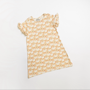Spring Chicken Toddler/Youth Pajama Dress