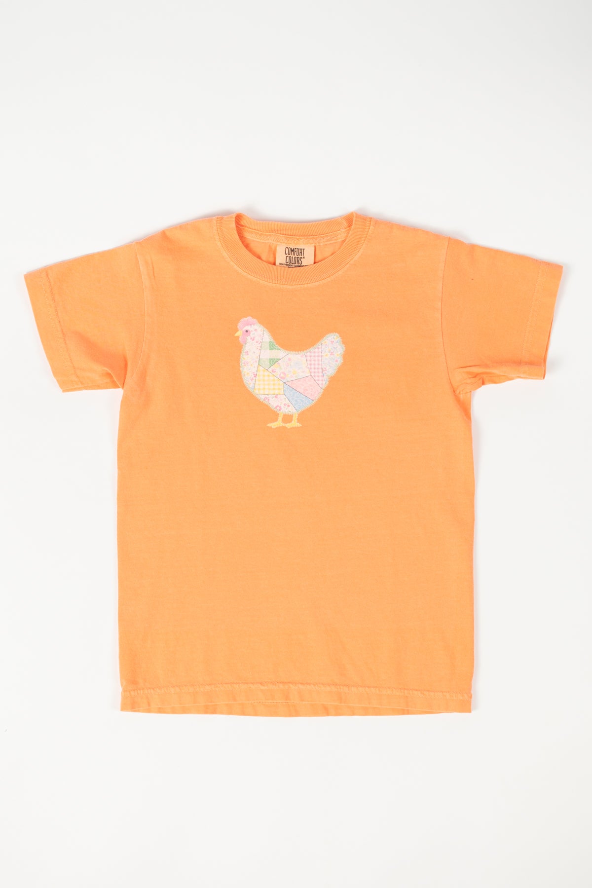 Spring Patchwork Chicken Toddler/Youth Tee