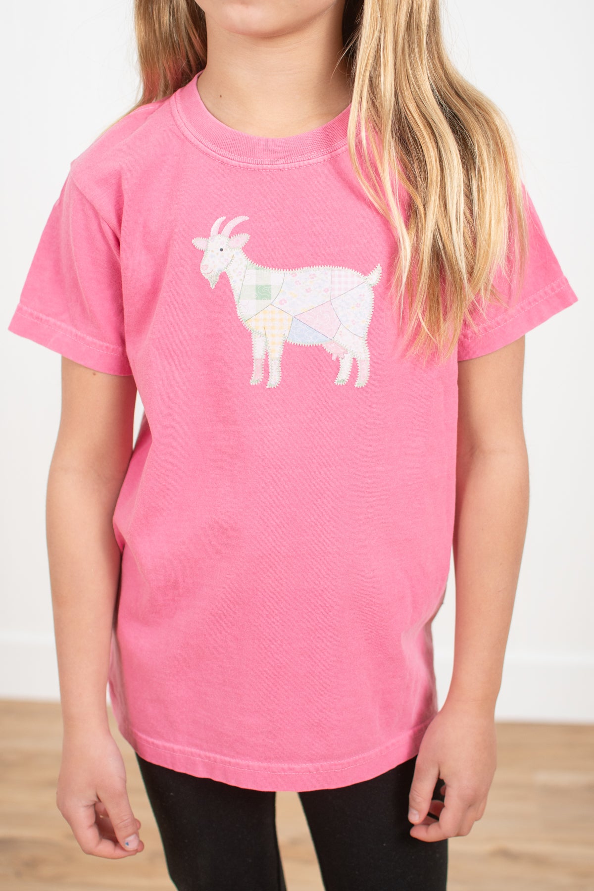 Spring Patchwork Goat Toddler/Youth Tee