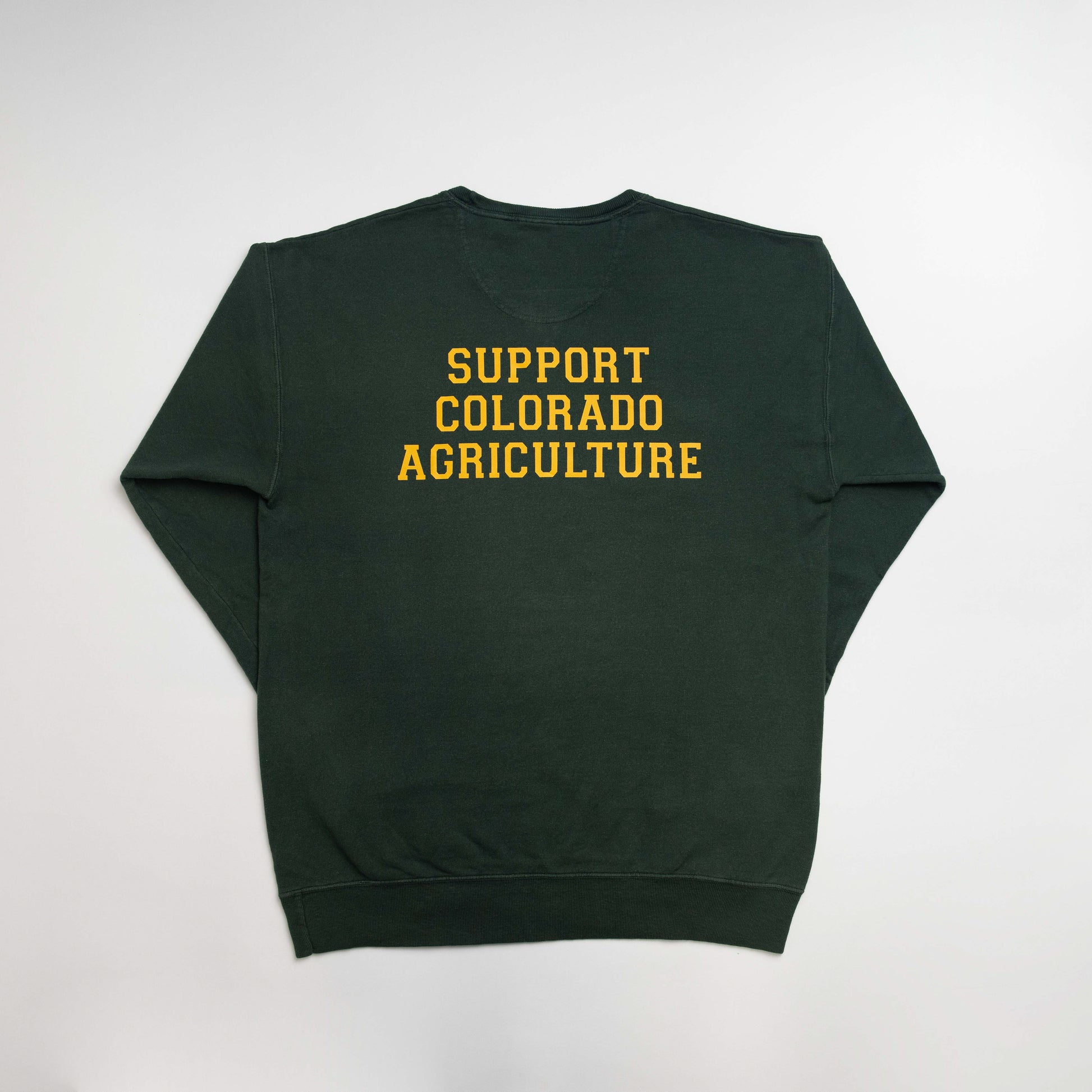 Colorado - State Agriculture Green Crewneck - American Farm Company
