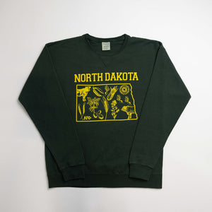 State Agriculture Green Crewneck (North Dakota)