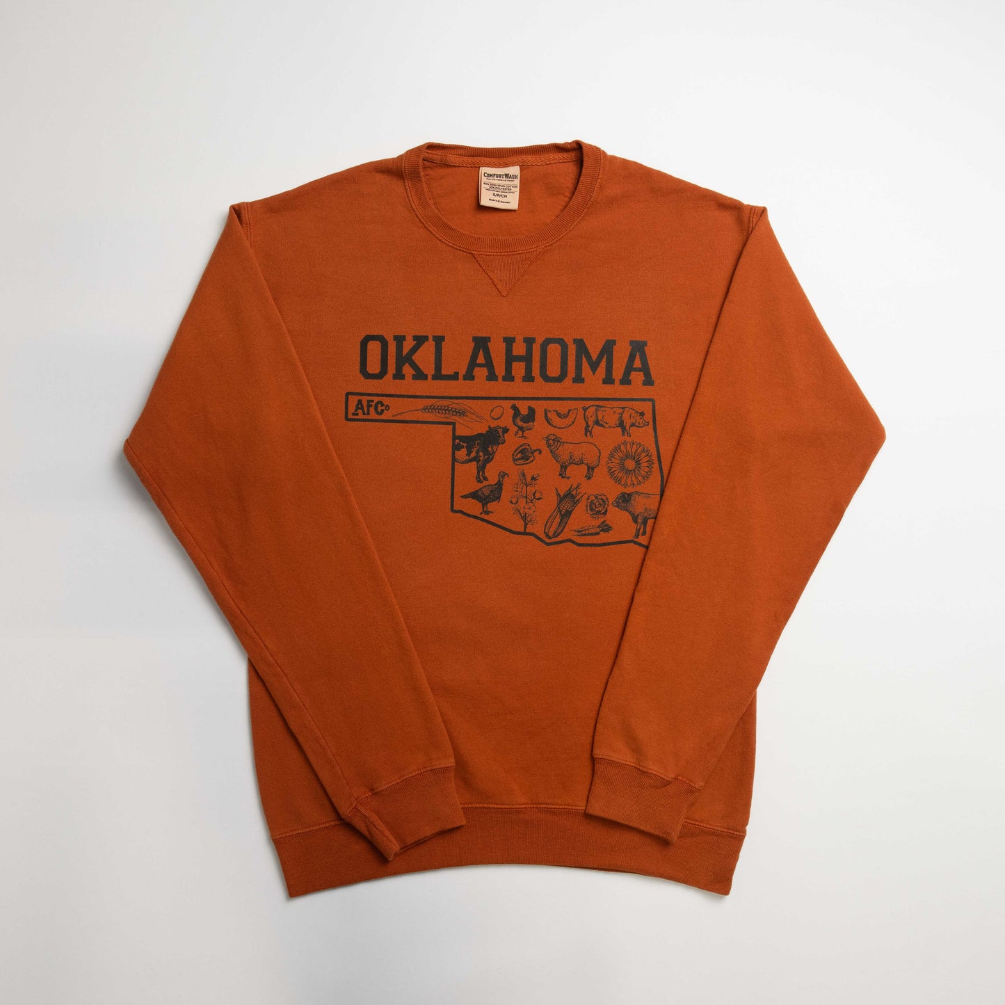 State Agriculture Orange Crewneck (Oklahoma)