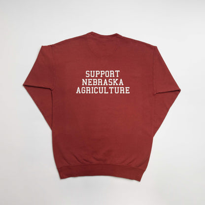 State Agriculture Red Crewneck (Nebraska)