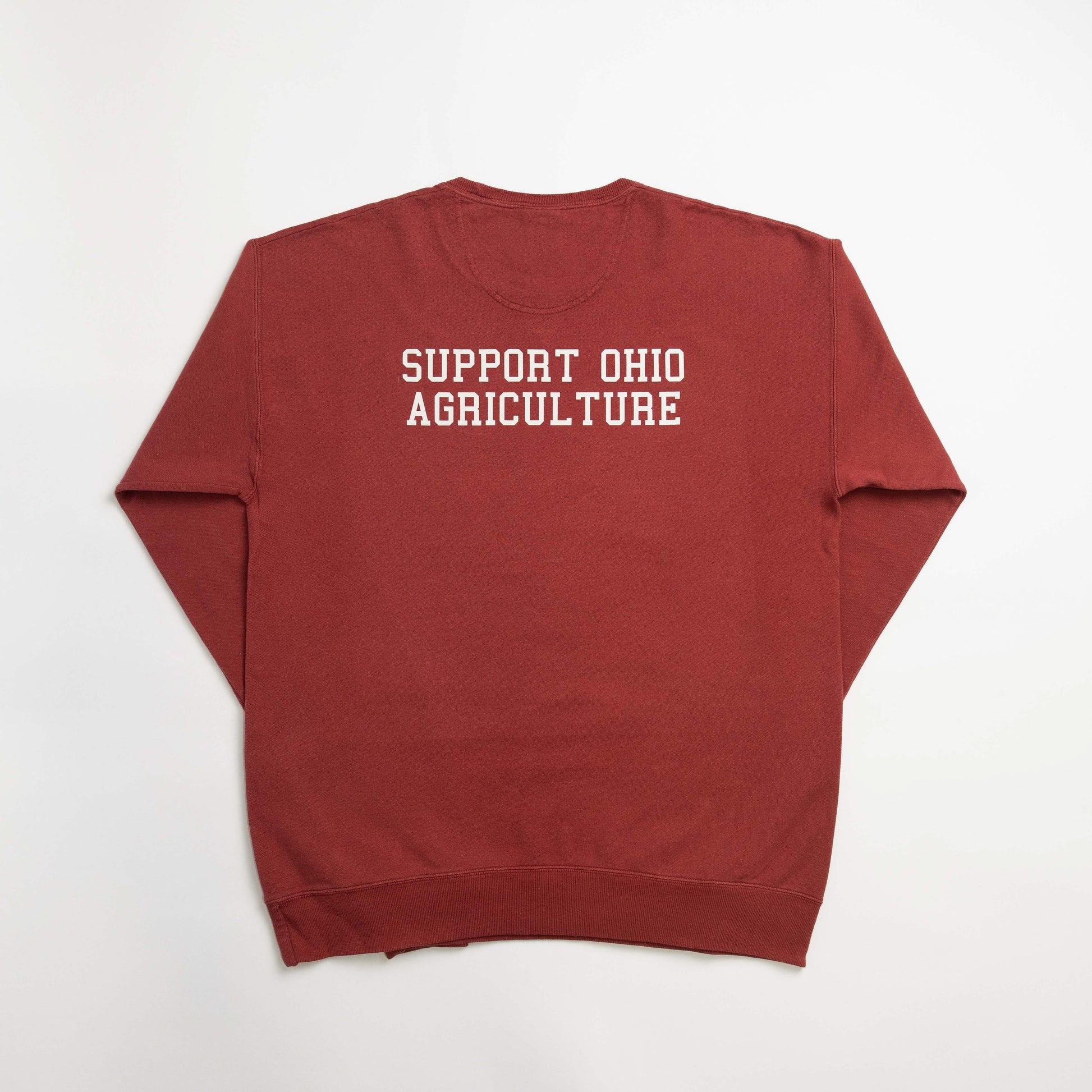 Ohio - State Agriculture Red Crewneck - American Farm Company