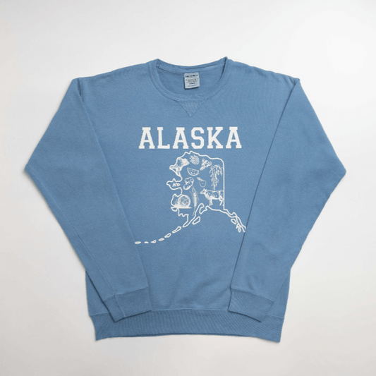 State Agriculture Blue Crewneck (Alaska) - American Farm Company