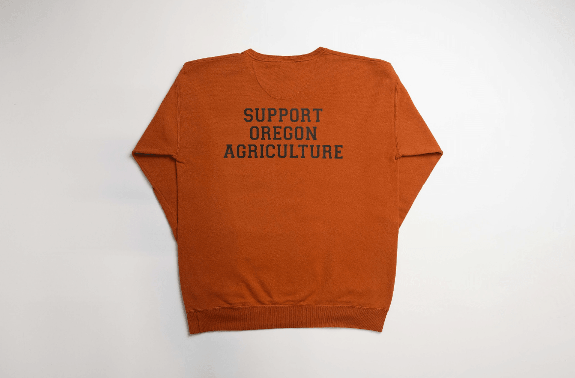 State Agriculture Orange Crewneck (Oregon) - American Farm Company