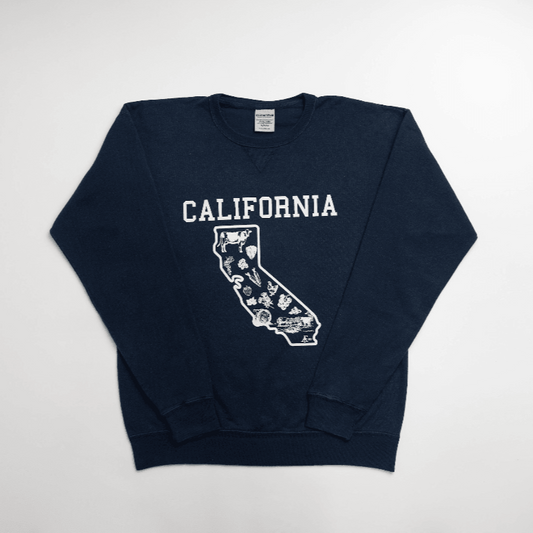 State Agriculture Navy Crewneck (California) - American Farm Company