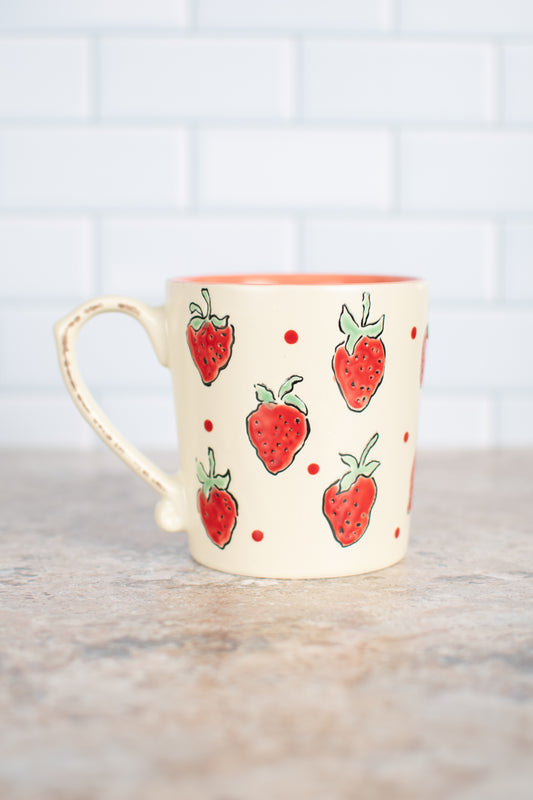 Strawberry 18oz Mug