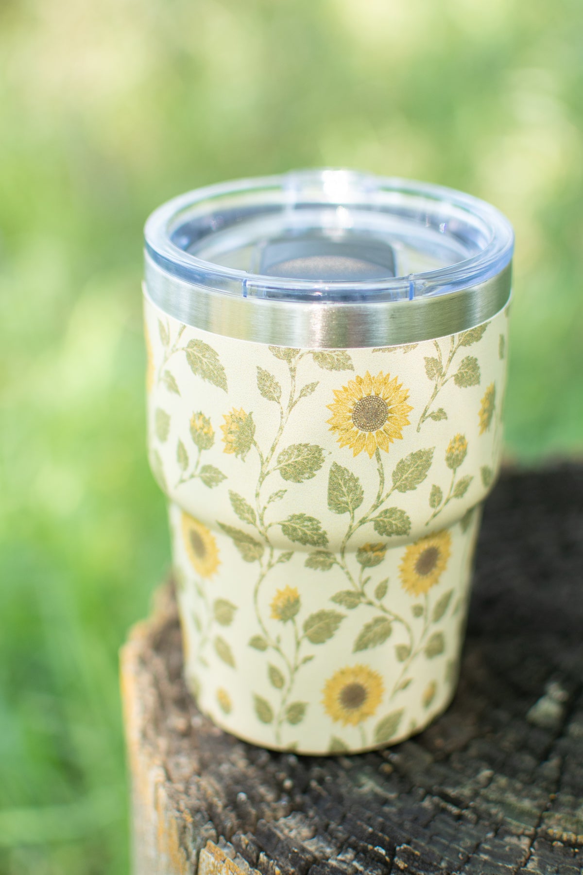 Sunflower 12oz Little Tank Tumbler