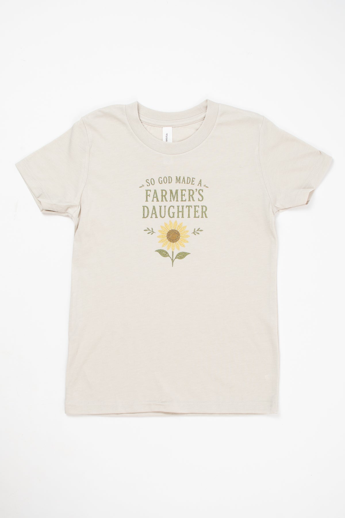 Sunflower 'So God Made a Farmer's Daughter' Toddler/Youth T-Shirt