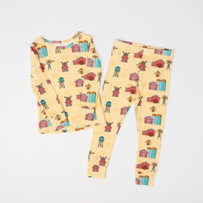 Sunny Farm Toddler/Youth Bamboo Pajamas