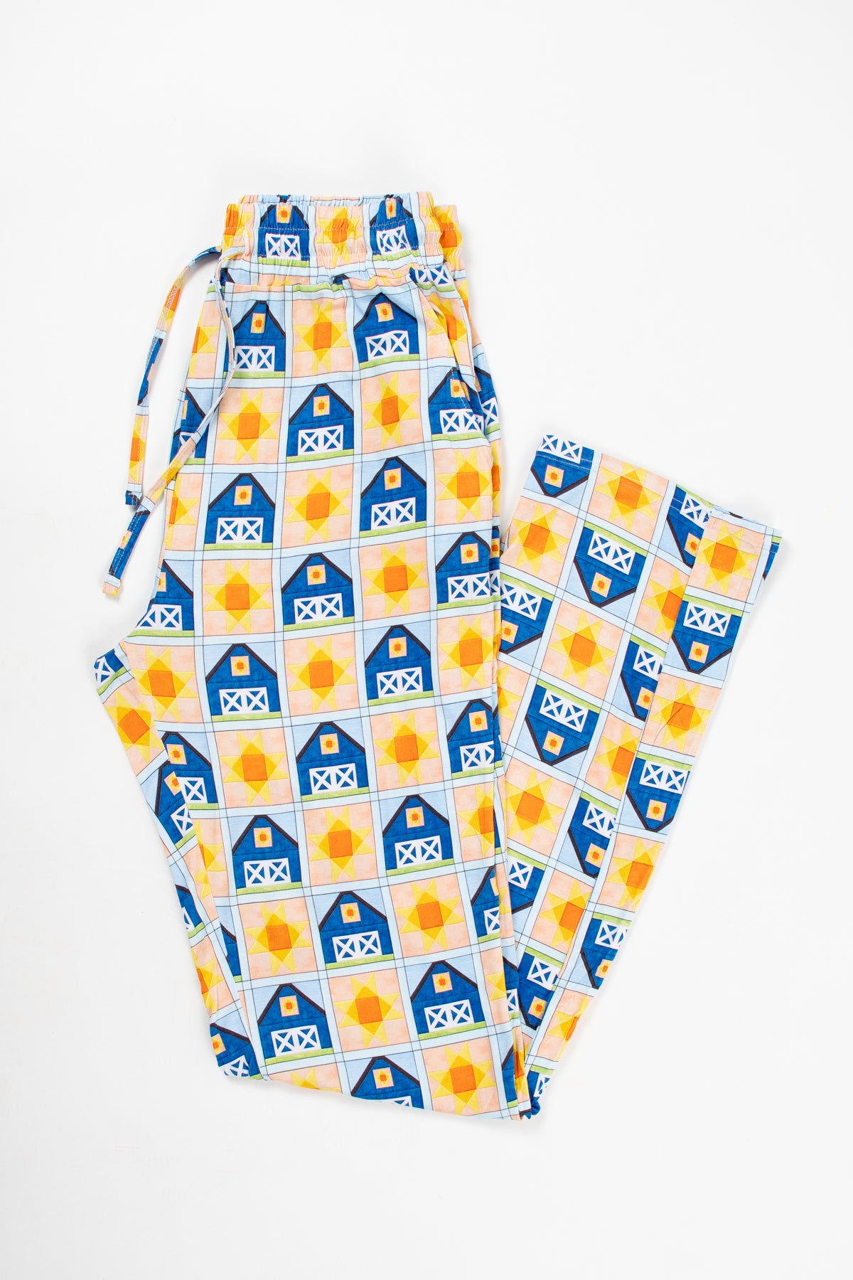 Sunny Barn Quilt Adult Bamboo Pajama Pants