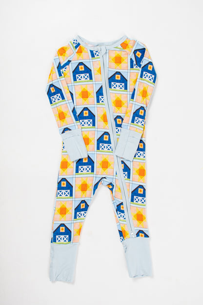 Sunny Barn Quilt Baby Bamboo Zippy