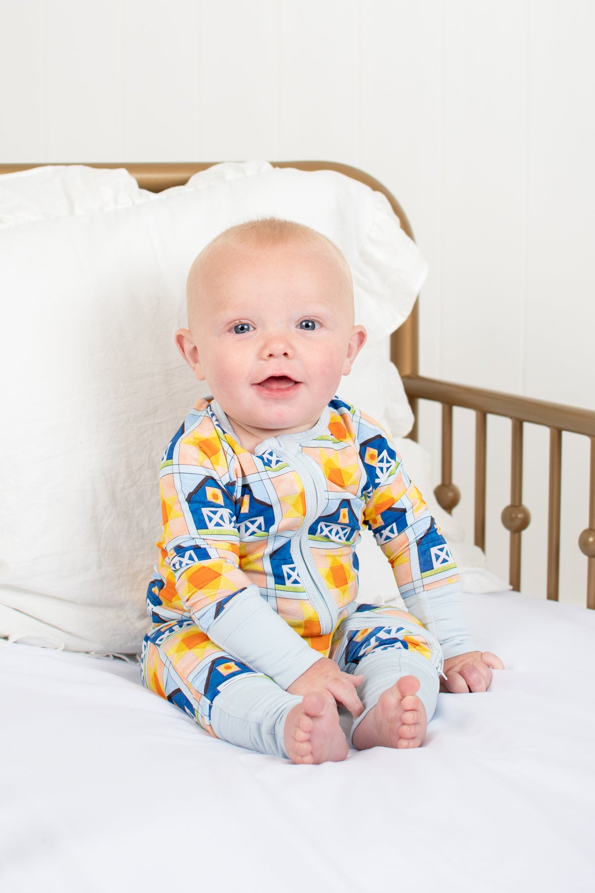 Sunny Barn Quilt Baby Bamboo Zippy
