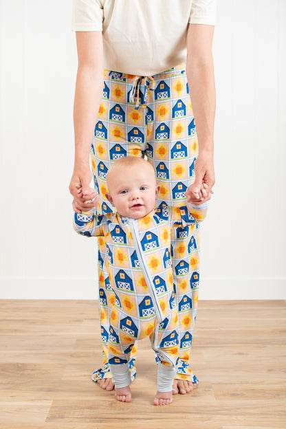 Sunny Barn Quilt Adult Bamboo Pajama Pants