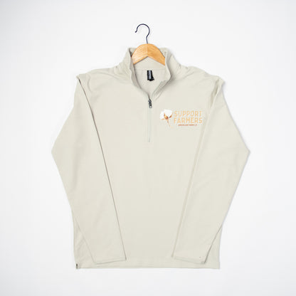 Support Farmers Cotton Performance 1/4 Zip Pullover