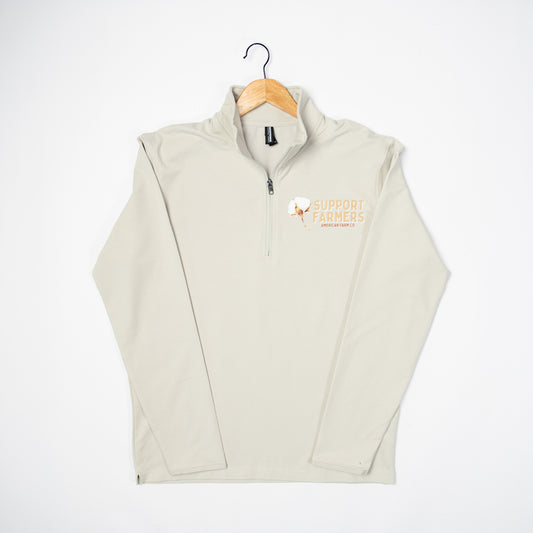 Support Farmers Cotton Performance 1/4 Zip Pullover