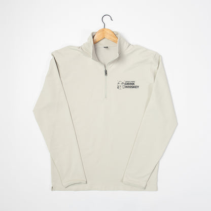 'Support Farmers Drink Whiskey' Performance 1/4 Zip Pullover