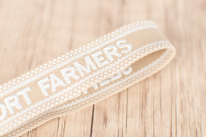 'Support Farmers' Keychain