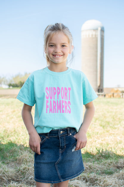'Support Farmers' Toddler/Youth Tee