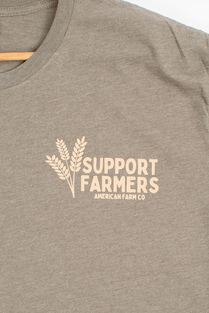 'Support Farmers' Wheat Essentials Tee