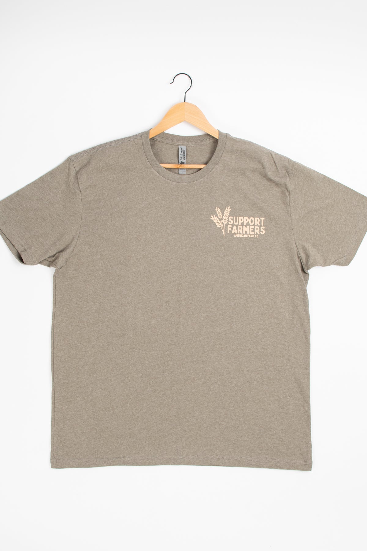 'Support Farmers' Wheat Essentials Tee