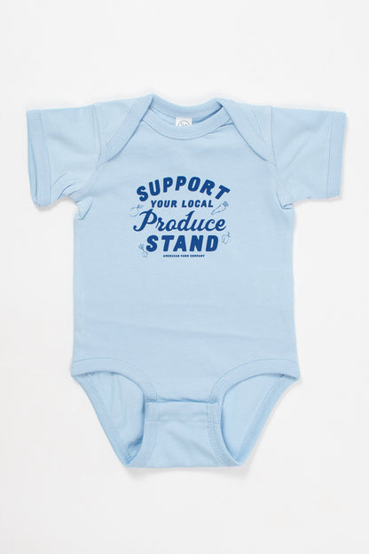'Support Your Local Produce Stand' Onesie